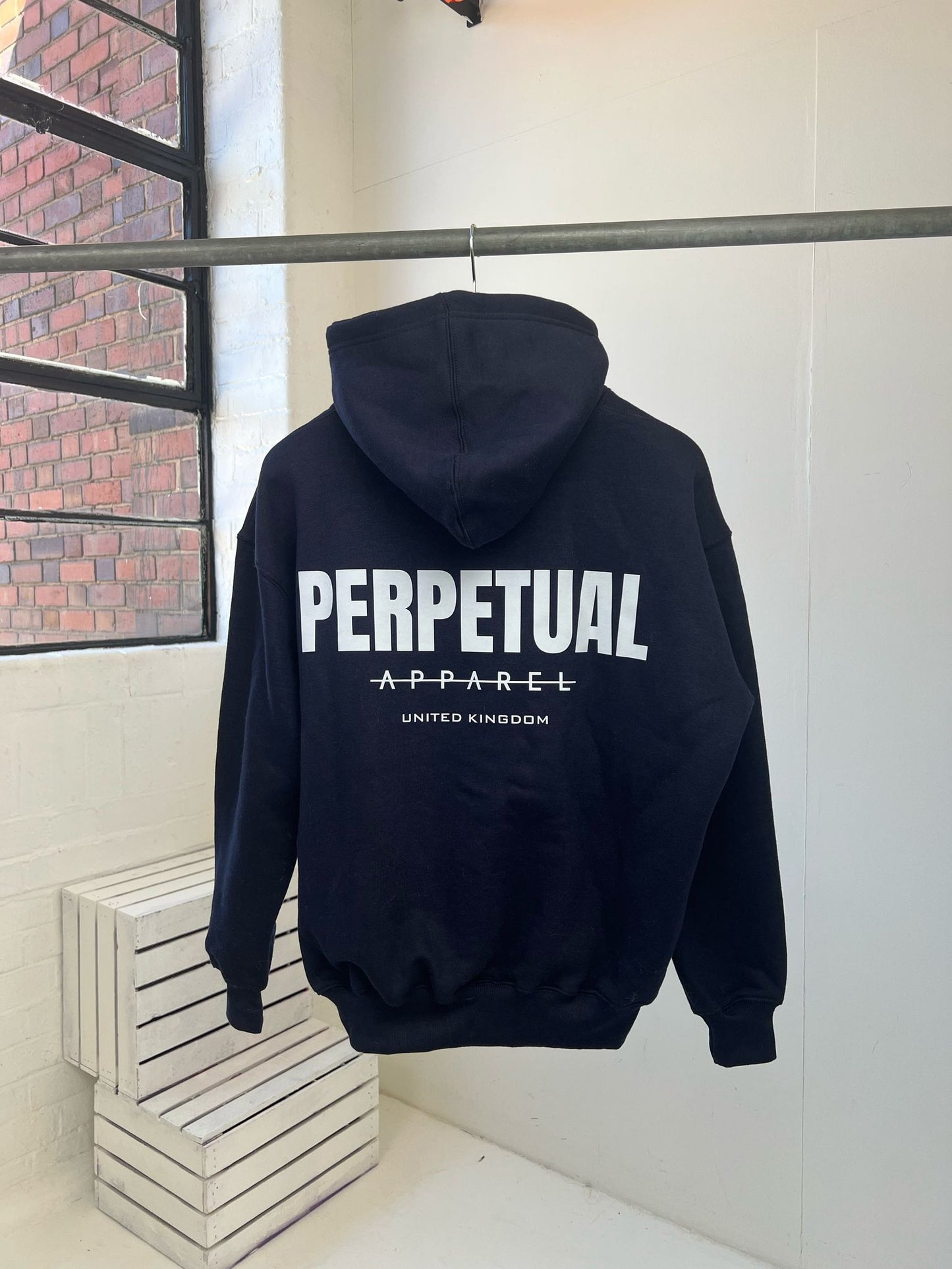 Oversized Hoodie - Navy